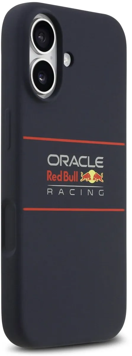 Red Bull Racing iPhone 17 Hoesje MagSafe - Donkerblauw RBR-Silicone-MagSafe-iPhone17-DB