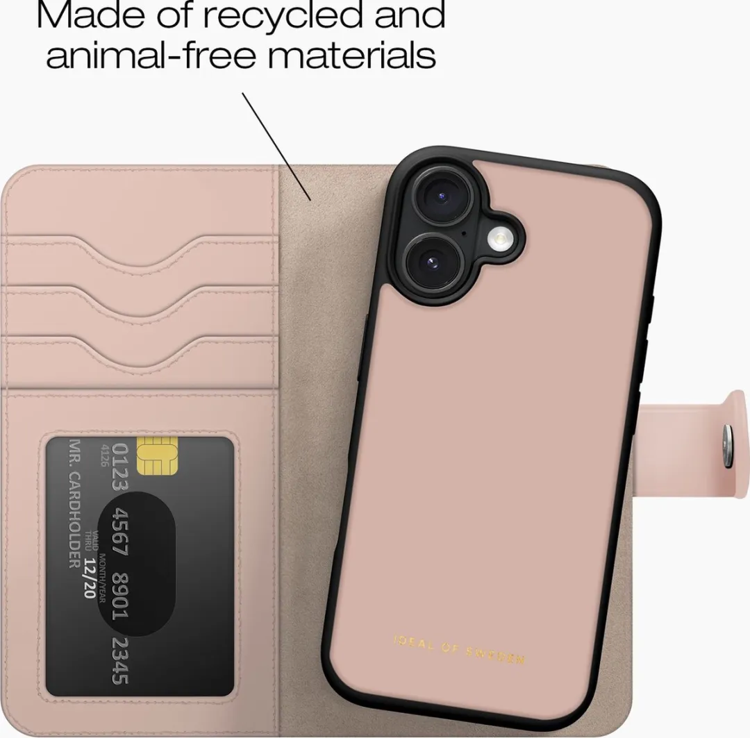 iDeal of Sweden Magnet Wallet+ IDMWP-I2461-51 - iPhone 16 - Roze