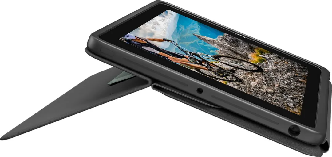 Logitech Rugged Folio Toetsenbordhoes - iPad 10.2" - AZERTY - Grijs