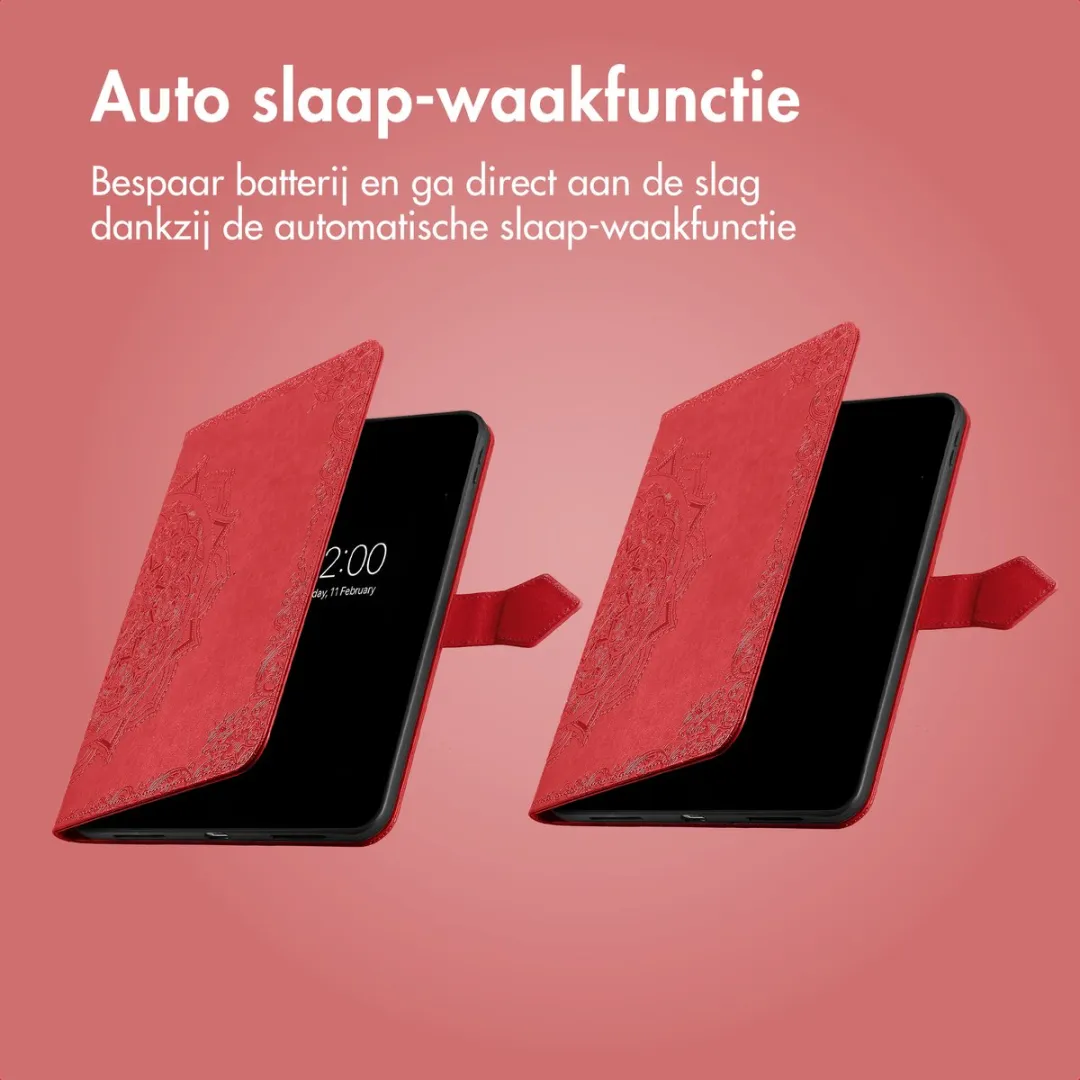 Imoshion Tablethoes Samsung Galaxy Tab A11 Plus - 11 Inch - Rood - SH00097914