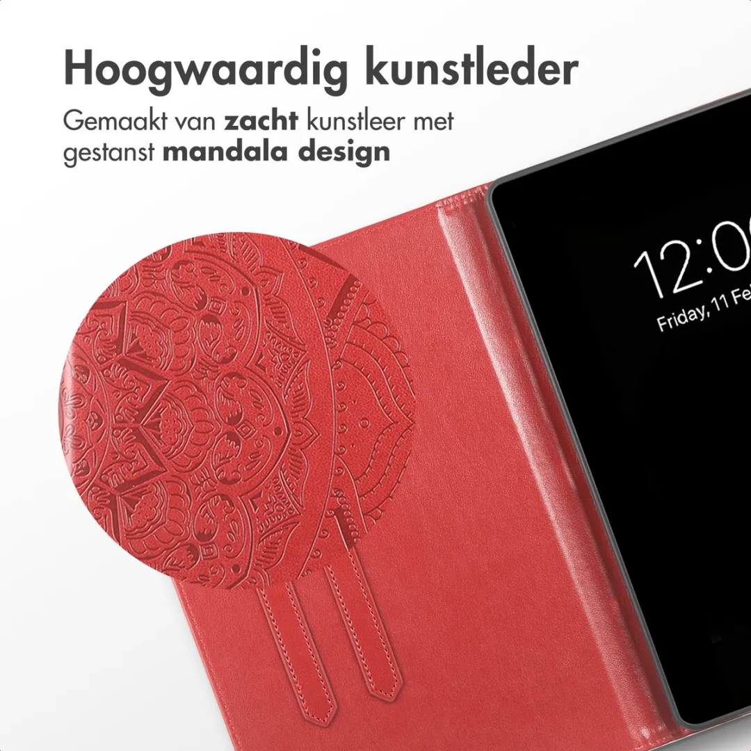 Imoshion Tablethoes Samsung Galaxy Tab A11 Plus - 11 Inch - Rood - SH00097914
