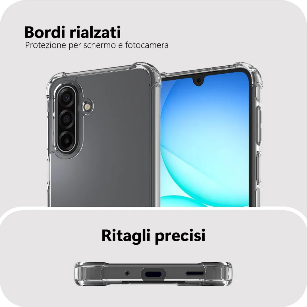 Just in Case MSA2802KI0 Hoesje - Samsung Galaxy A17 - Transparant