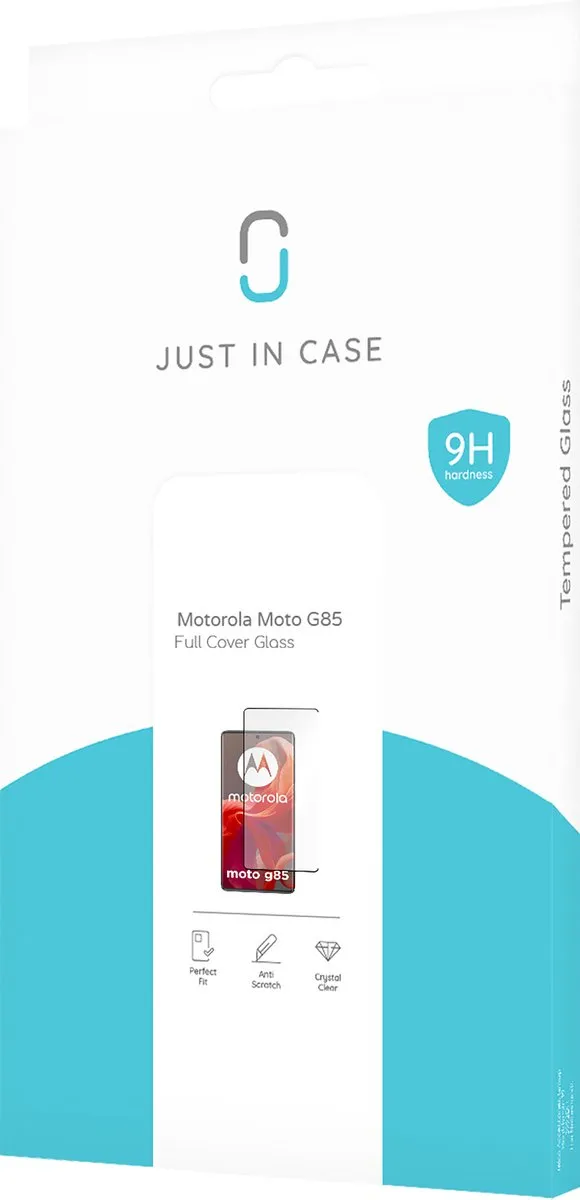 Just in Case Screenprotector Moto G85 - Full Cover Gehard Glas