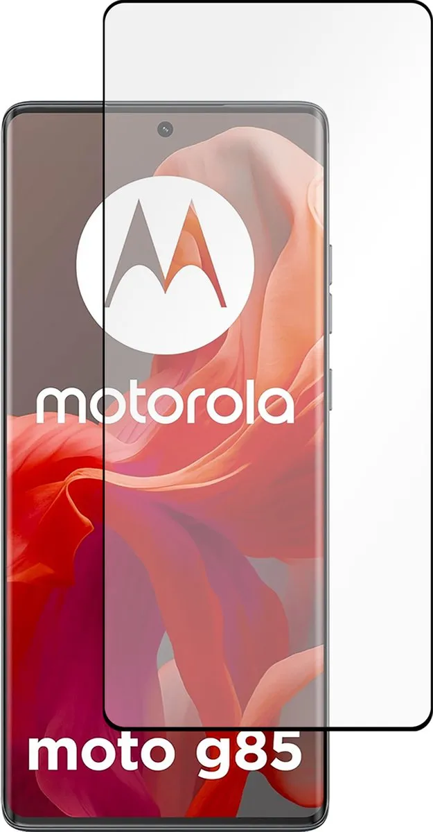 Just in Case Screenprotector Moto G85 - Full Cover Gehard Glas - afbeelding 6 van 6