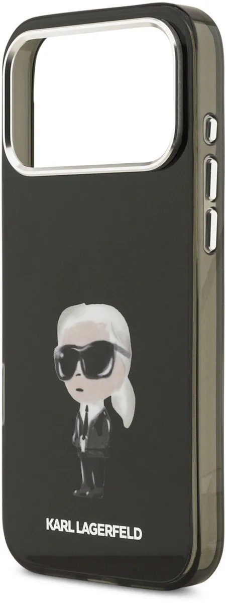 Karl Lagerfeld iPhone 17 Pro Max Hoesje 3666339531683 - Zwart - afbeelding 6 van 6