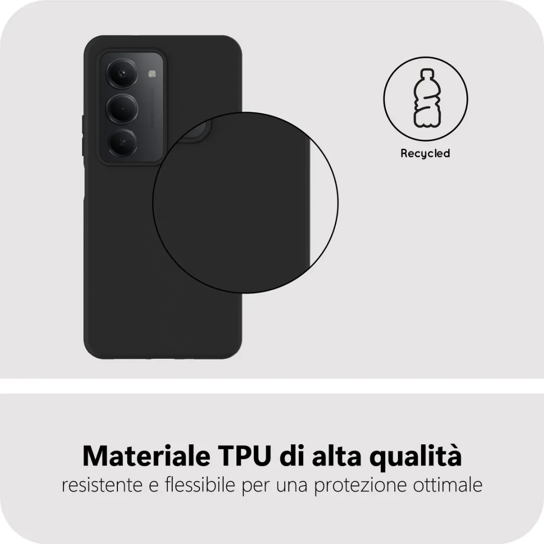 Just in Case Hoesje Xiaomi Redmi 15 MXM2820KL1 - Siliconen - Zwart