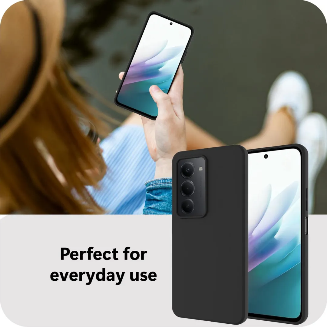 Just in Case Hoesje Xiaomi Redmi 15 MXM2820KL1 - Siliconen - Zwart