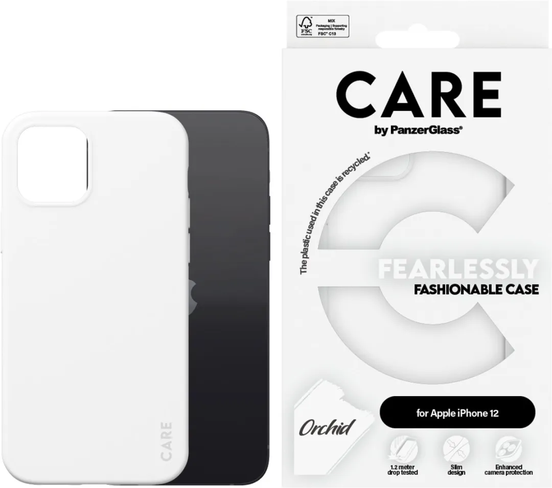 PanzerGlass CARE iPhone 12 Pro Max Hoes - Wit