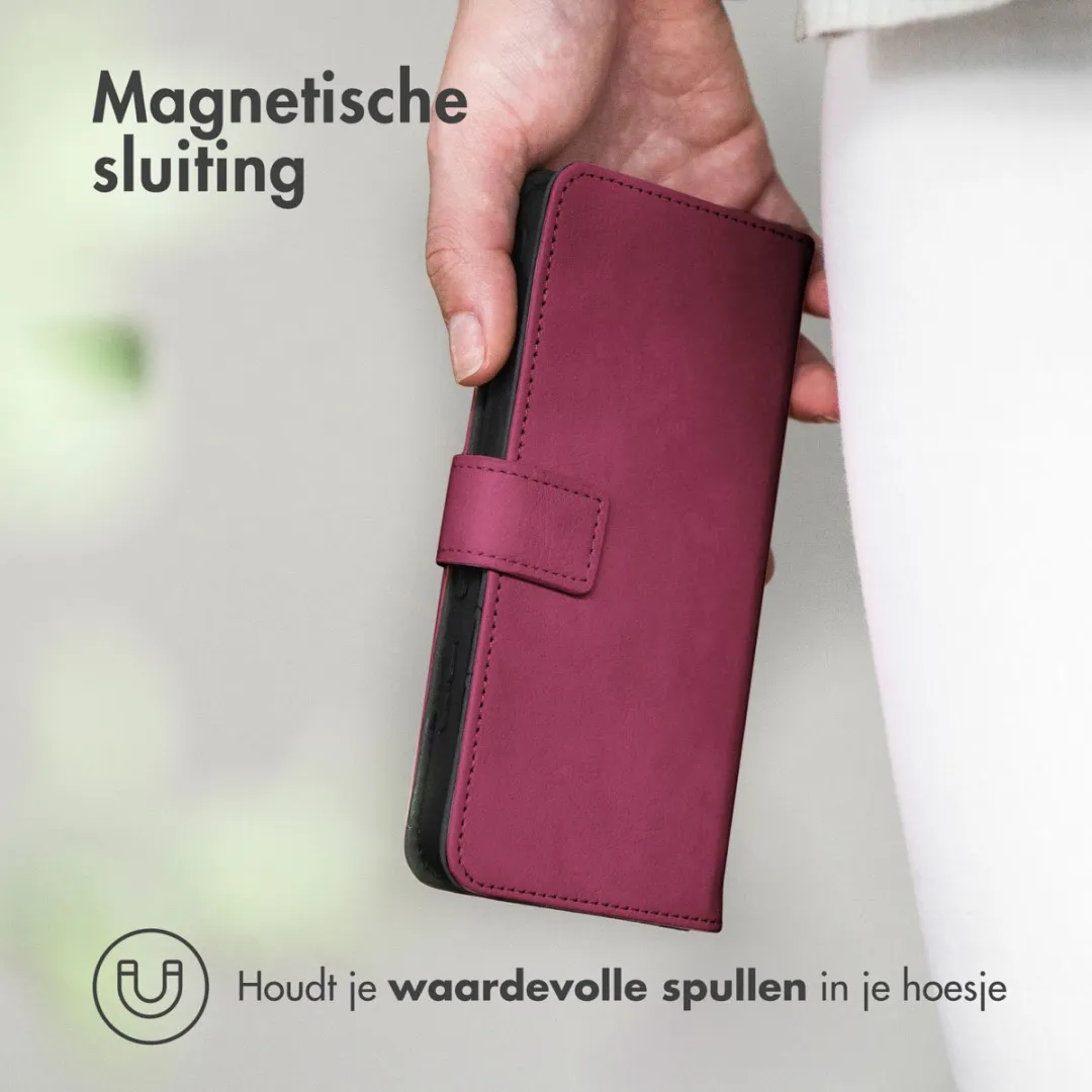 Imoshion Hoesje Xiaomi Redmi Note 15 Pro 4G - 3 Pasjes - Bordeaux