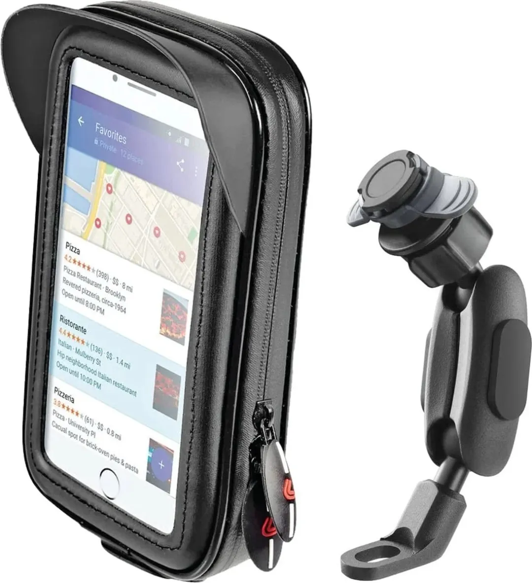 Lampa Optiline Telefoonhouder Motor Scooter Spiegel
