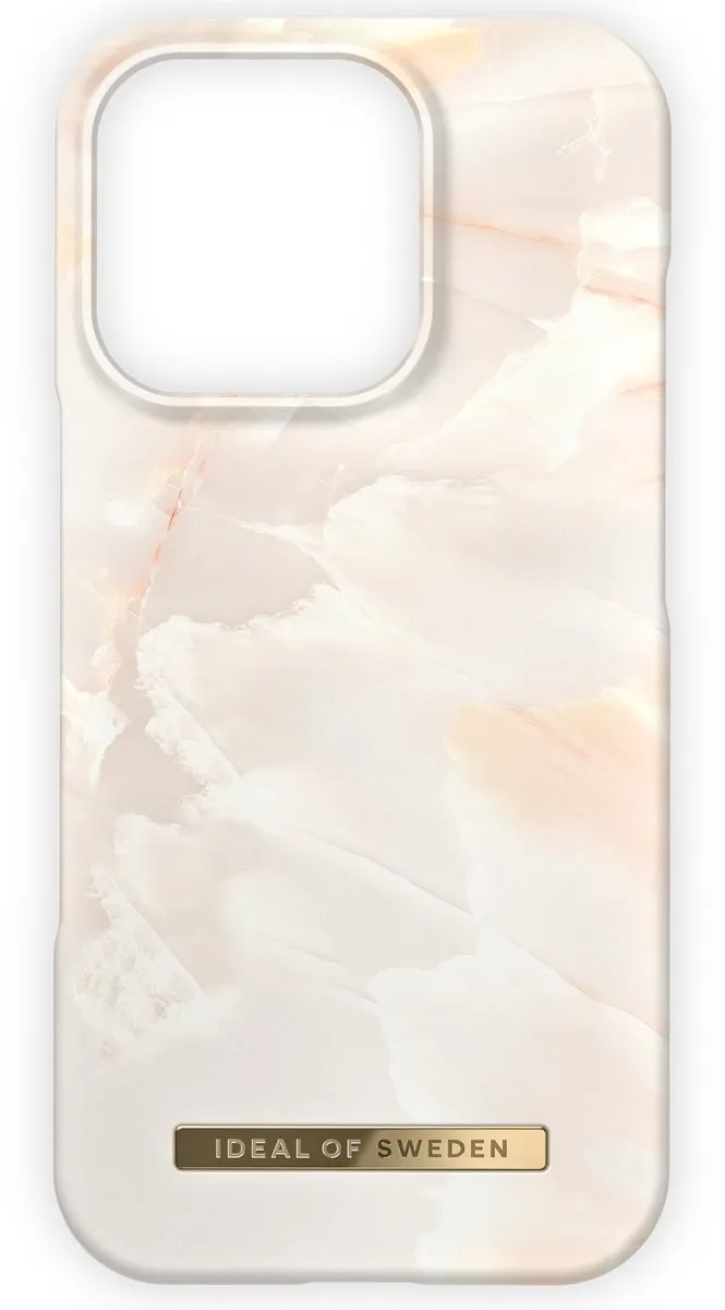 iDeal of Sweden iPhone 16 Pro Max Backcover - Rose Pearl Marble