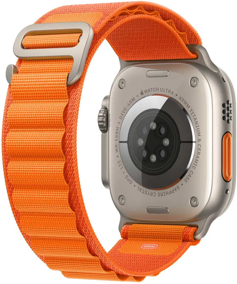 Apple Watch Ultra Alpinebandje 49mm - Oranje - Small