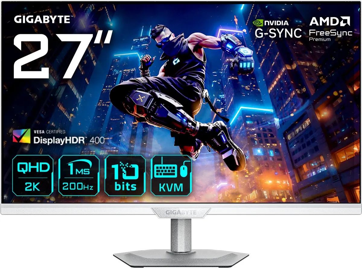Gigabyte M27Q2 ICE M27Q2 ICE EK Monitor 27" QHD Wit