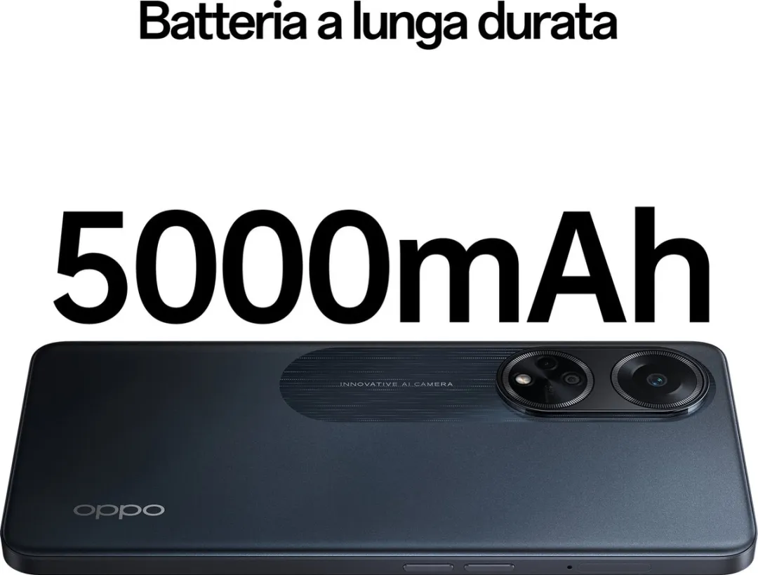 OPPO A98 5G Smartphone - 8GB/256GB - Zwart
