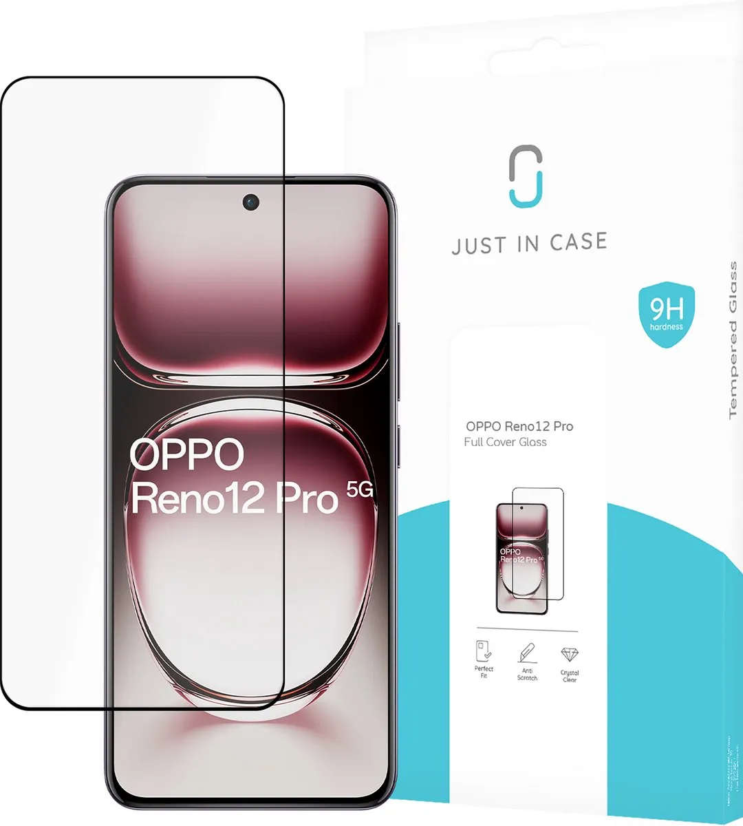 Just in Case Screenprotector OPPO Reno12 Pro