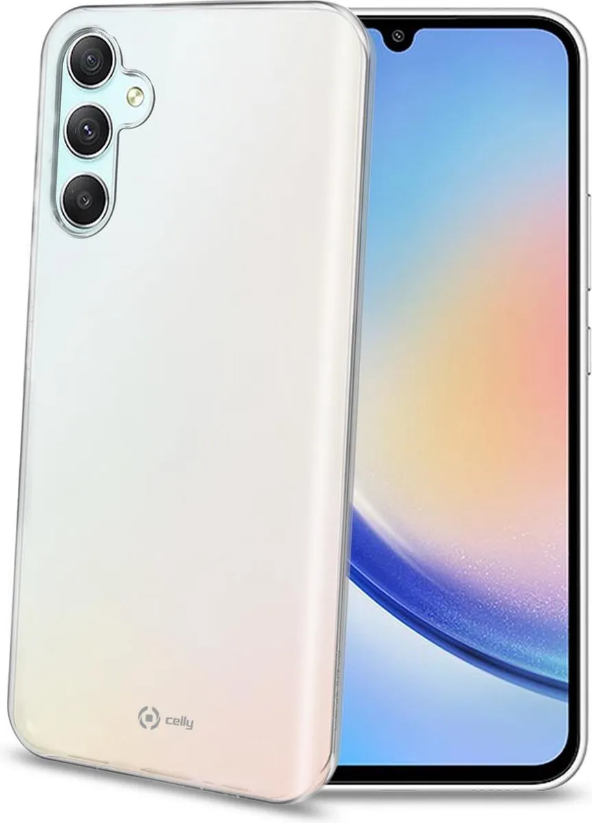 Celly Gelskin Siliconen Hoesje 8021735200789 - Transparant