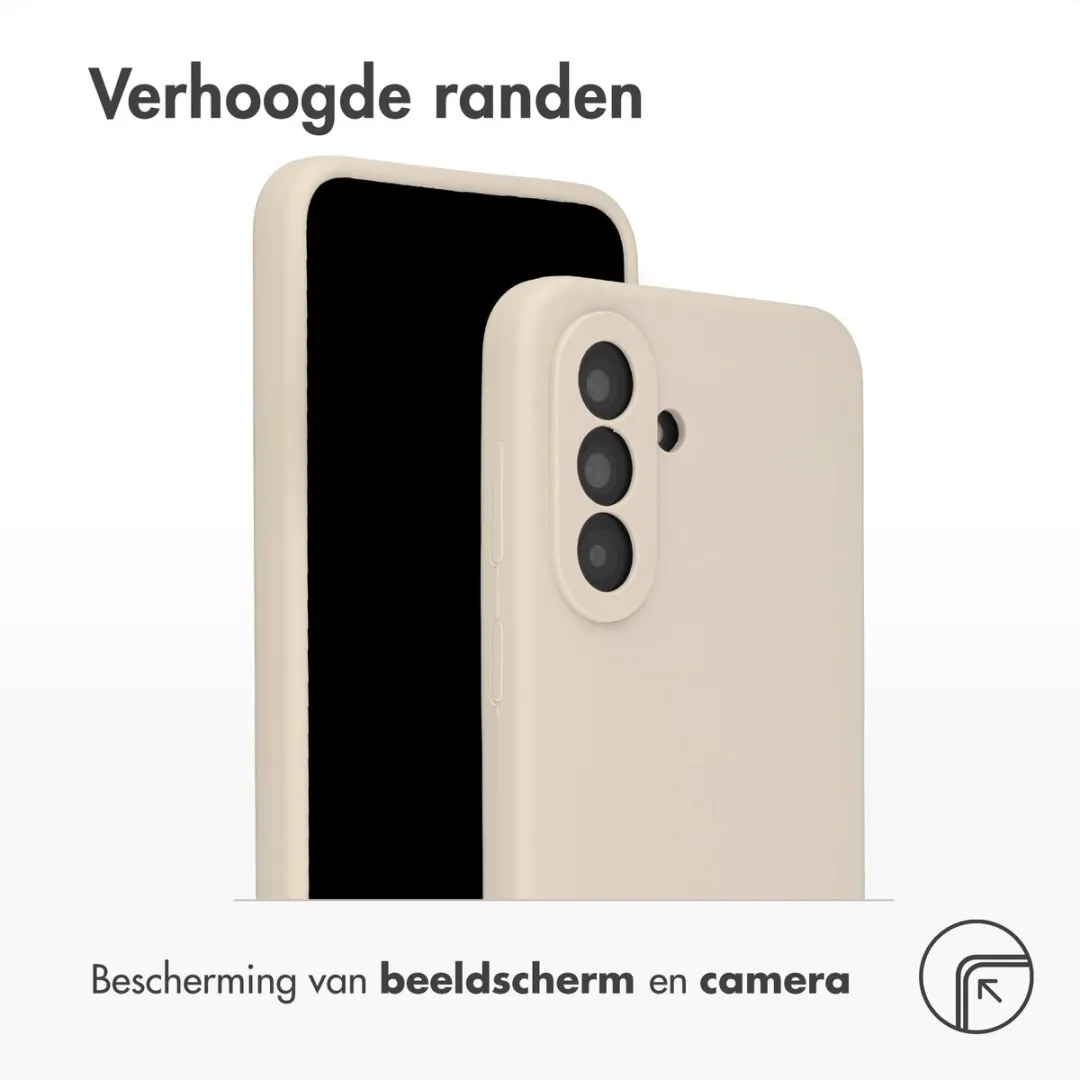 Accezz Hoesje Samsung Galaxy A37 Stone - Liquid Silicone