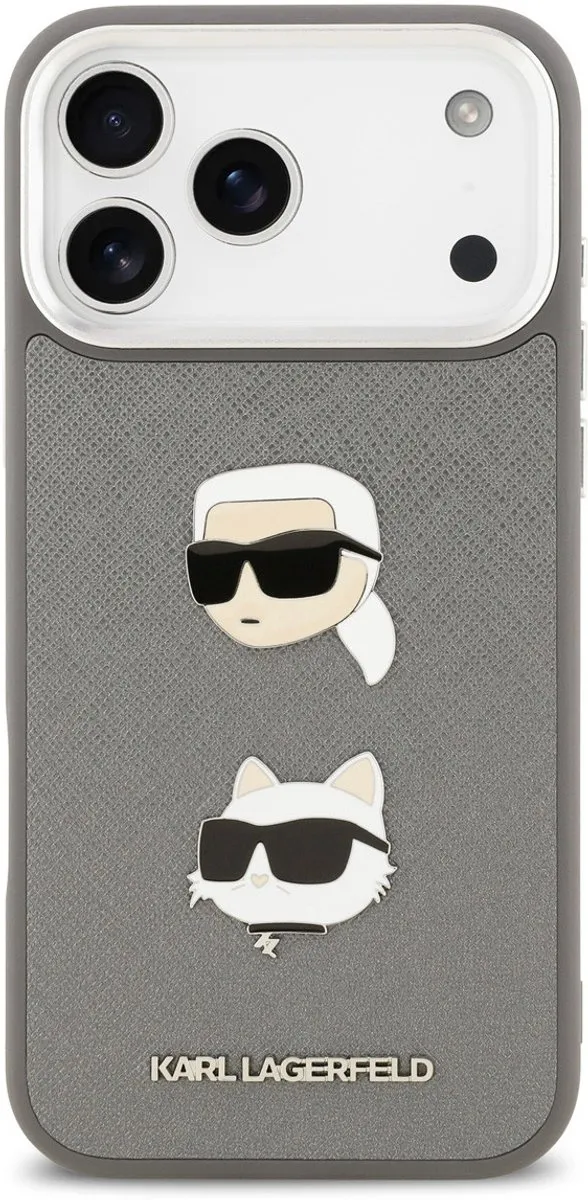 Karl Lagerfeld iPhone 17 Pro Max Hoesje Grey - MPN 3666339494841