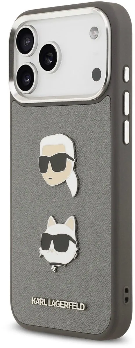 Karl Lagerfeld iPhone 17 Pro Max Hoesje Grey - MPN 3666339494841