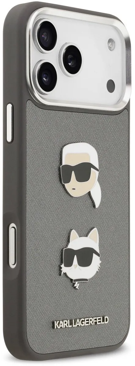 Karl Lagerfeld iPhone 17 Pro Max Hoesje Grey - MPN 3666339494841