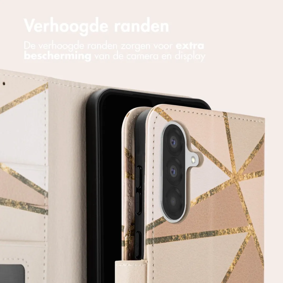 Imoshion Galaxy A56 Hoesje - Beige Graphic