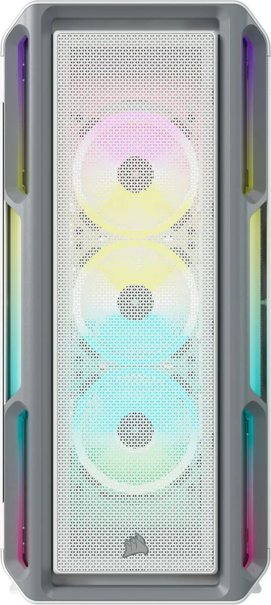 Corsair iCUE 5000T RGB Wandkast - 6 Bays - Wit