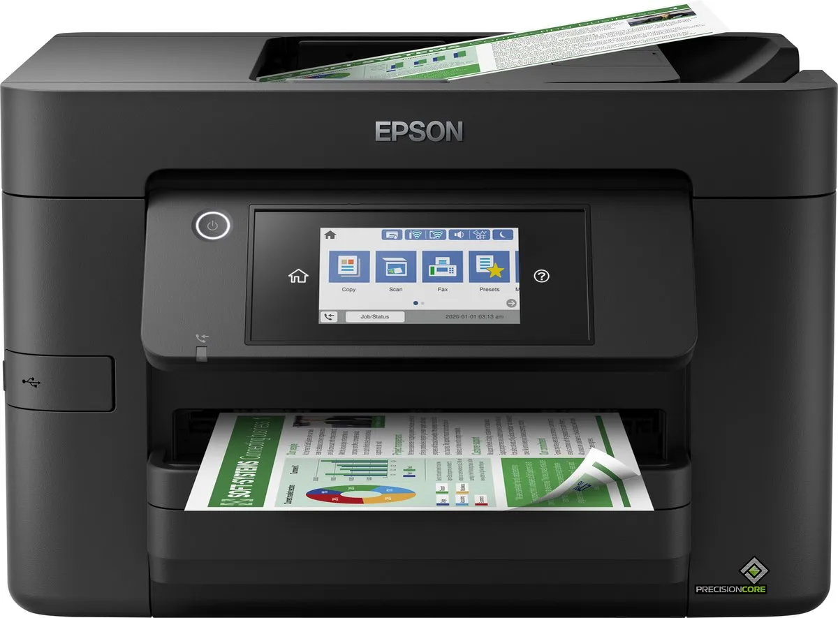 Epson WorkForce Pro WF-4825DWF All-In-One Printer - 4 Kleuren - Zwart