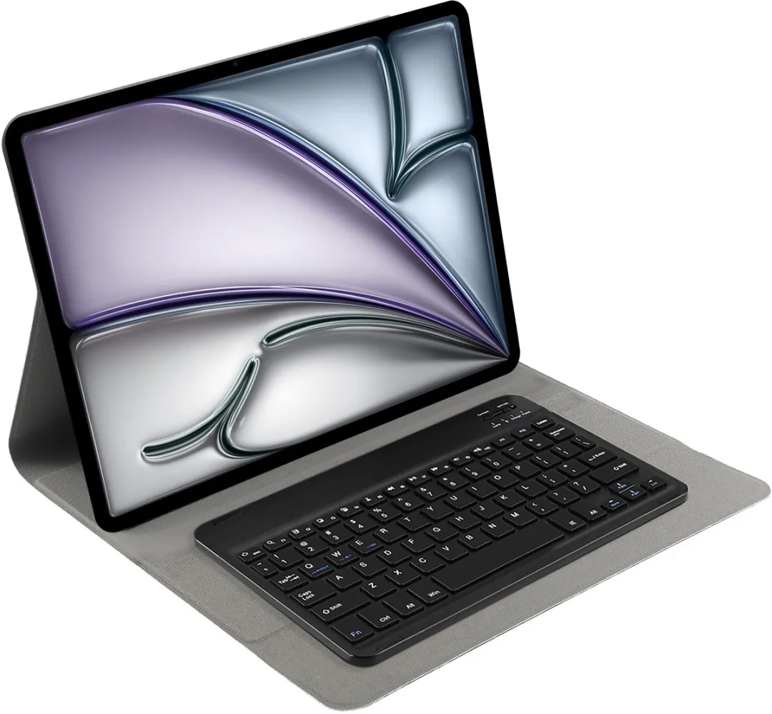 Just in Case 8332301 Hoes met Toetsenbord - iPad Air 13" (2024/2025) - Zwart