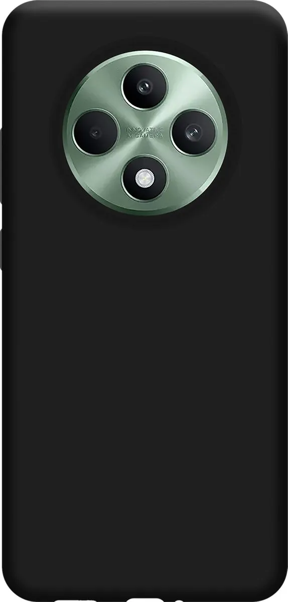 Just in Case Oppo Reno12 F Hoesje Siliconen 8561237 - Zwart