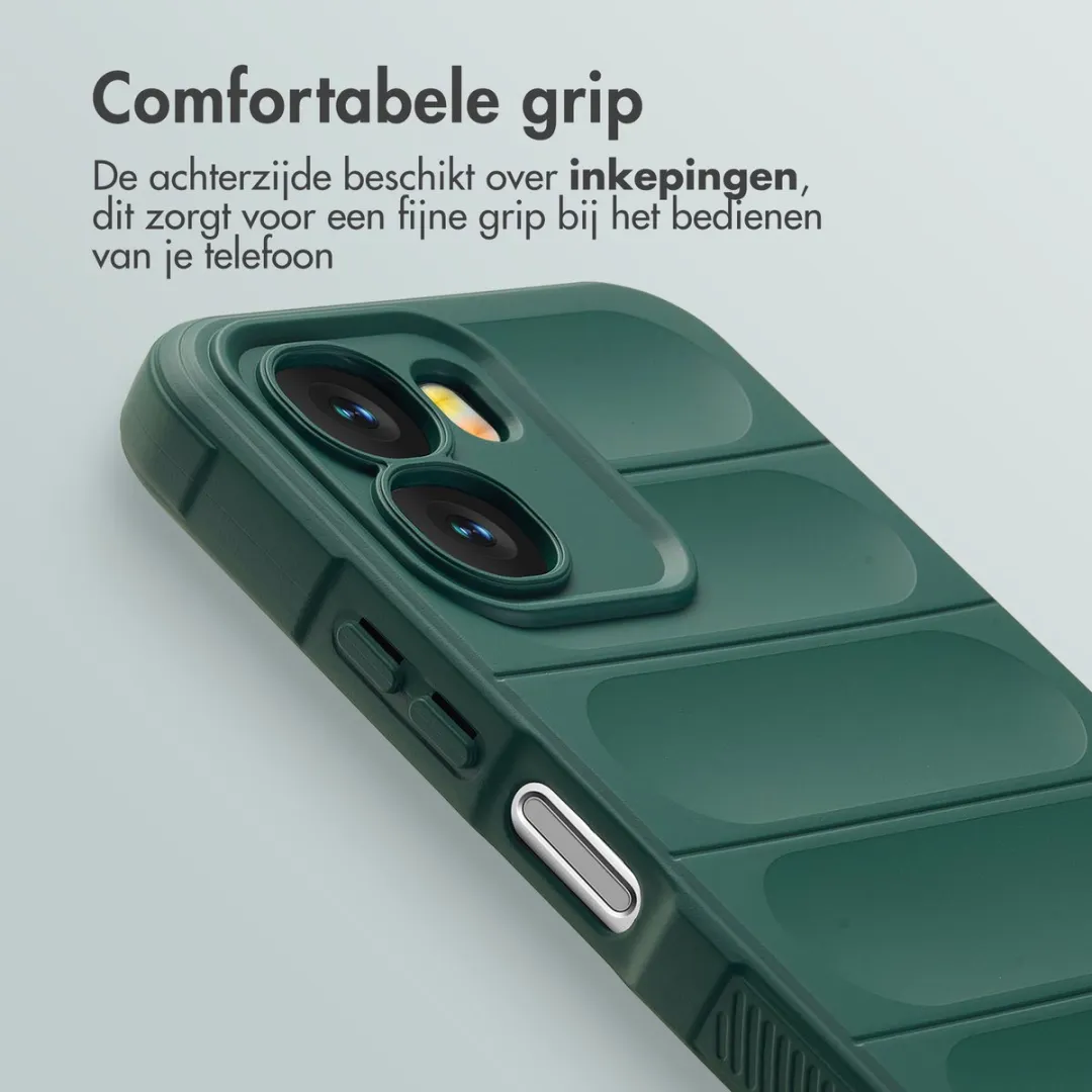 Imoshion Hoesje Oppo A6X 5G - Donkergroen