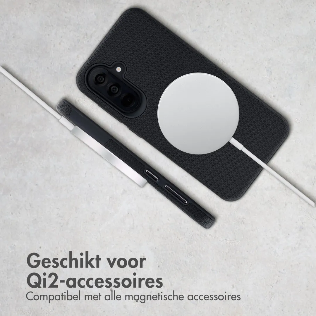 Accezz Hoesje Samsung Galaxy A37 Tough Backcover - Zwart