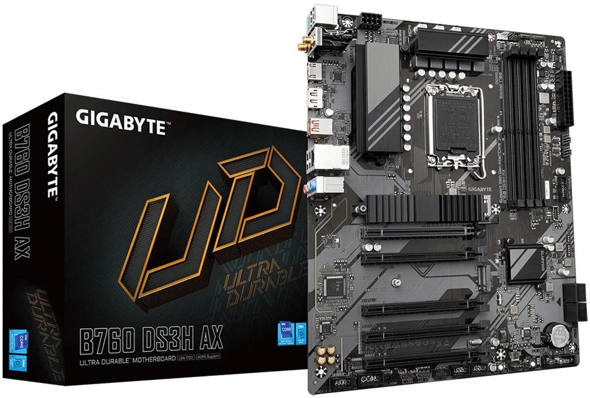 Gigabyte B760 DS3H AX Moederbord