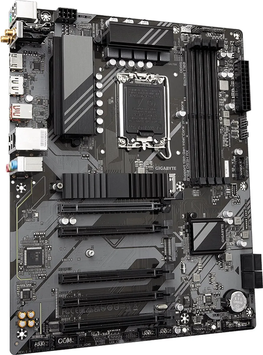 Gigabyte B760 DS3H AX Moederbord - ATX - LGA 1700