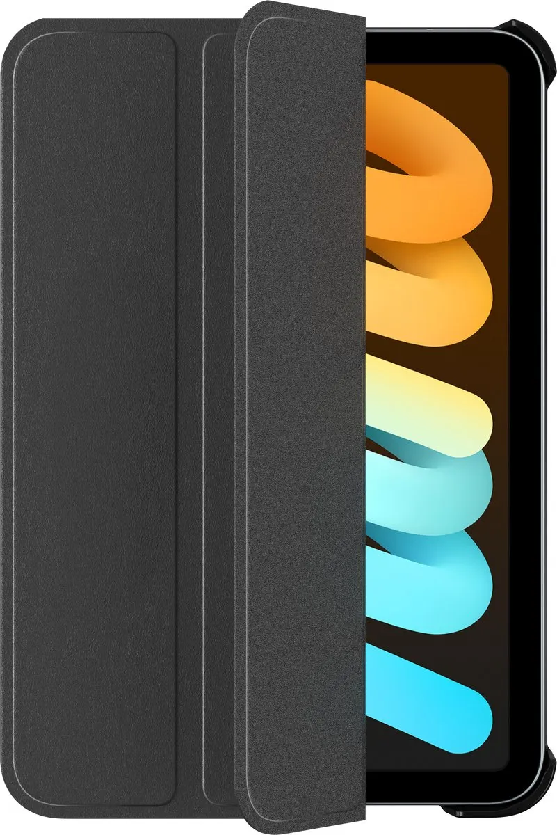 Just in Case 8503824 Hoes iPad Mini 7 - TriFold Bookcase - Zwart