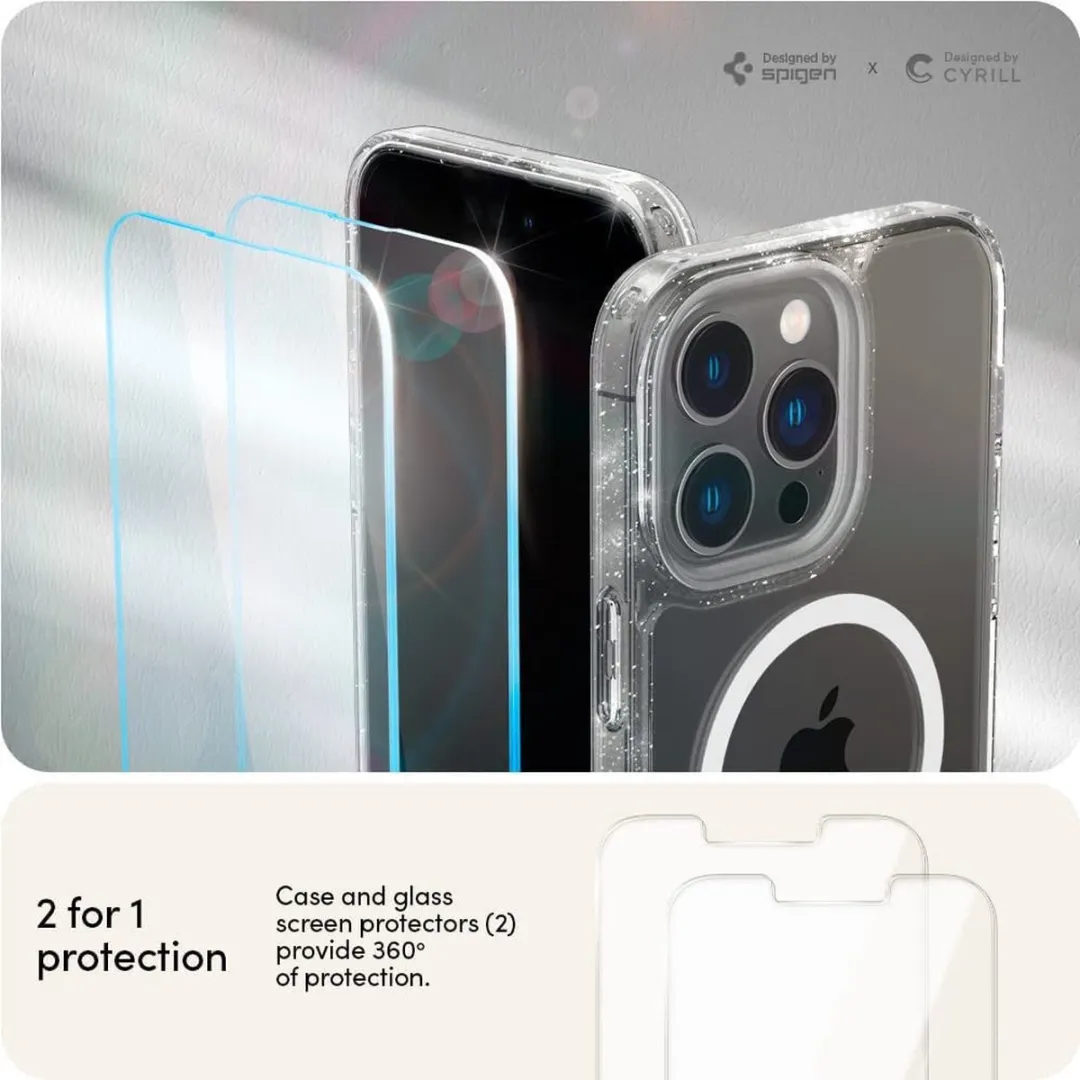 Spigen Cyrill Shine MagSafe Hoesje ACS04875 - Transparant