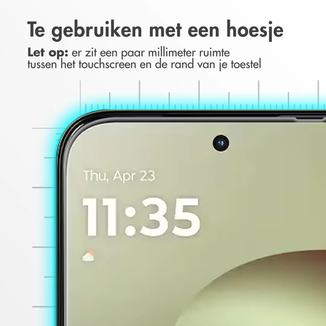 Accezz Screenprotector Motorola Moto G77 - Gehard Glas