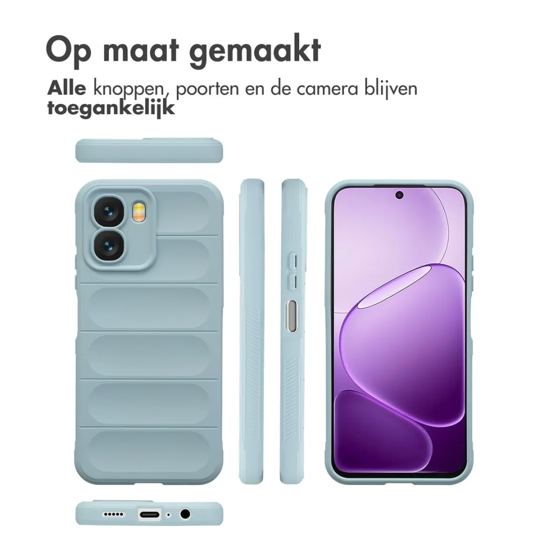 imoshion Hoesje Oppo A6X 5G - Lichtblauw - afbeelding 6 van 6
