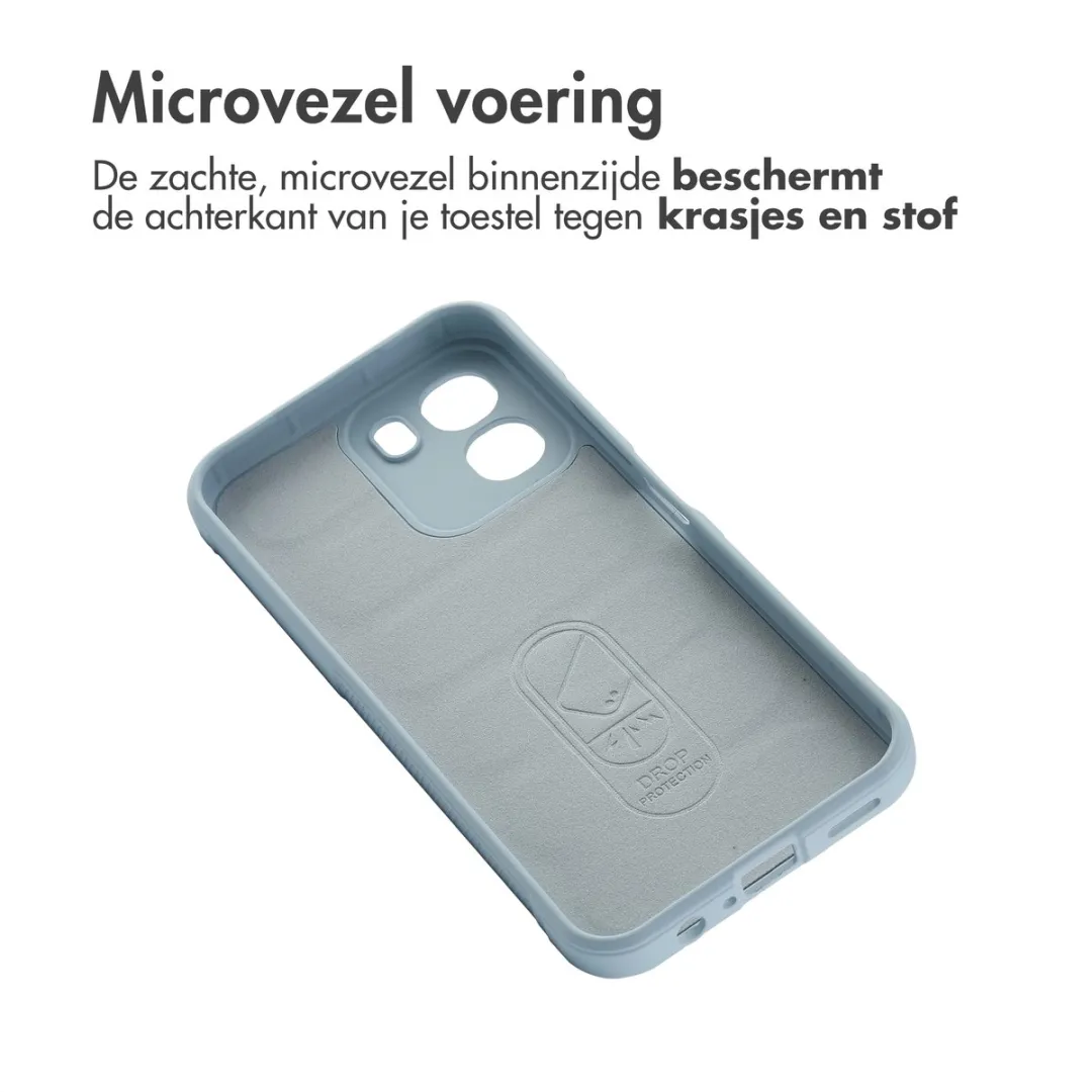 imoshion Hoesje Oppo A6X 5G - Lichtblauw