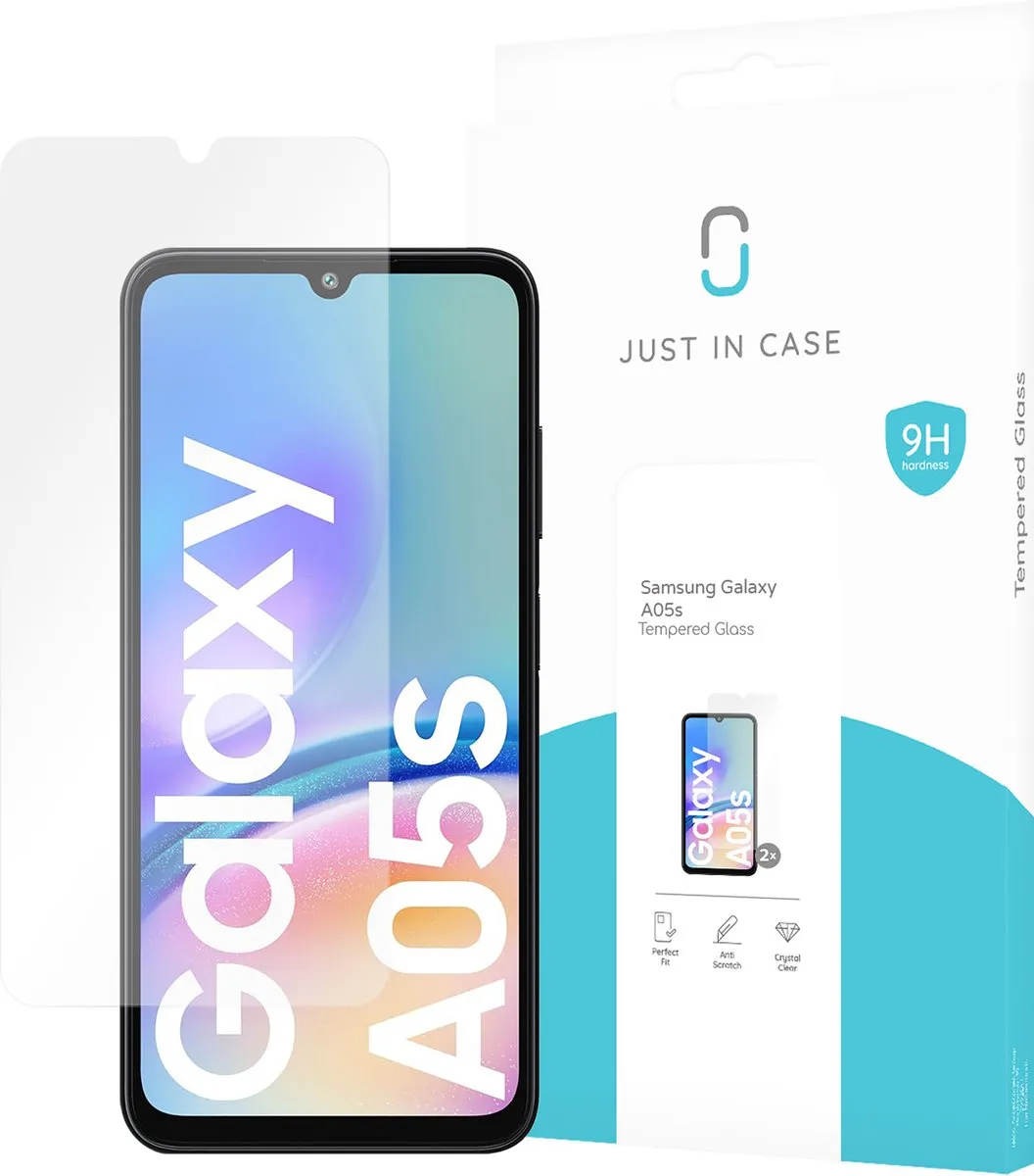 Just in Case Samsung Galaxy A05s Screenprotector - 2 Stuks