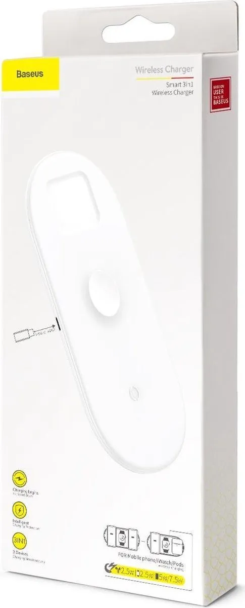 Baseus Grace Leather Hoesje WX3IN1-B02 - iPhone 11/12 Pro/Max - Zwart