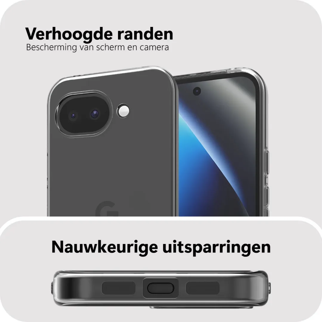 Just in Case Hoesje Google Pixel 10a MGO2889KL0L - Transparant - afbeelding 6 van 6