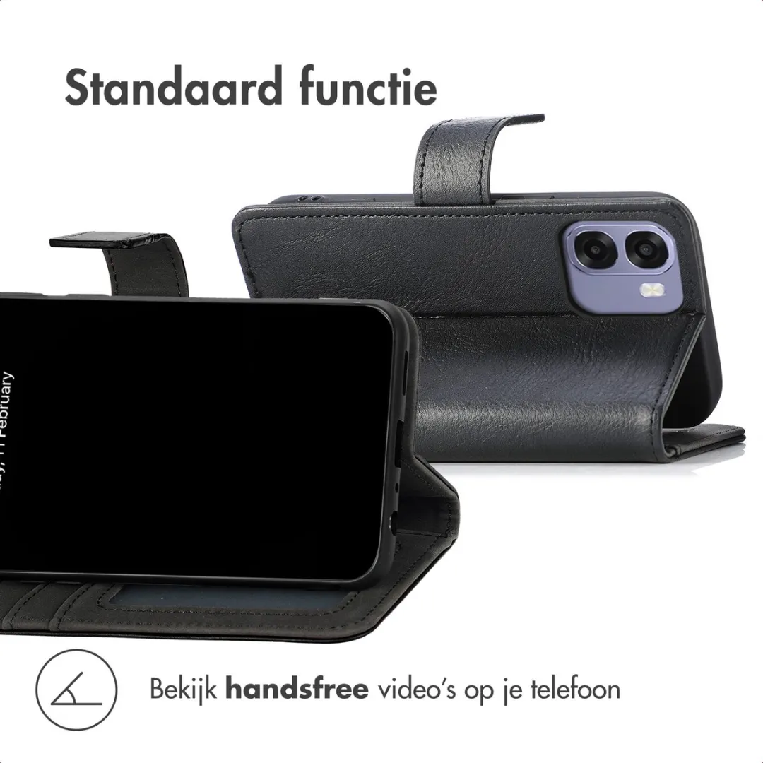 imoshion Hoesje Oppo A6X 5G - 3 Pasjes - Zwart