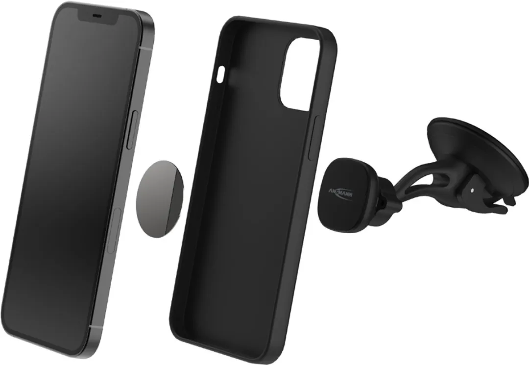 Ansmann Autohouder Smartphone Magnetisch Windscherm