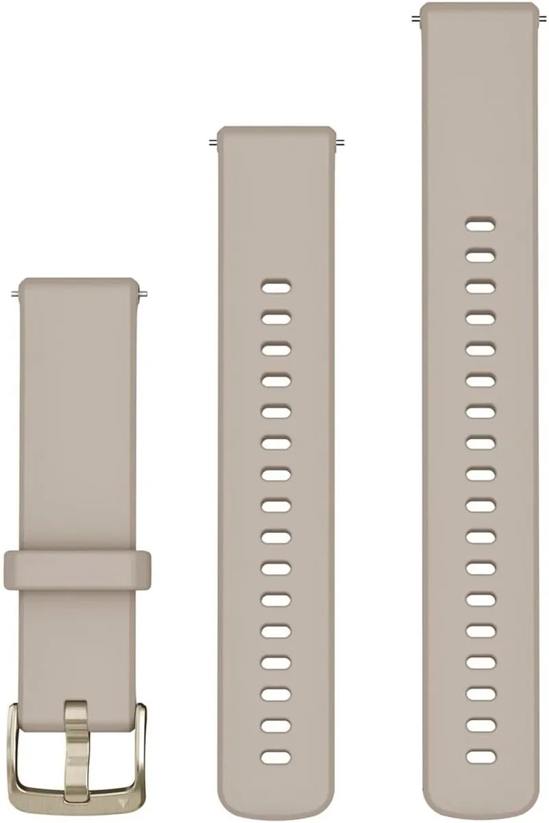 Garmin Siliconen Horlogeband 18mm - Grijs