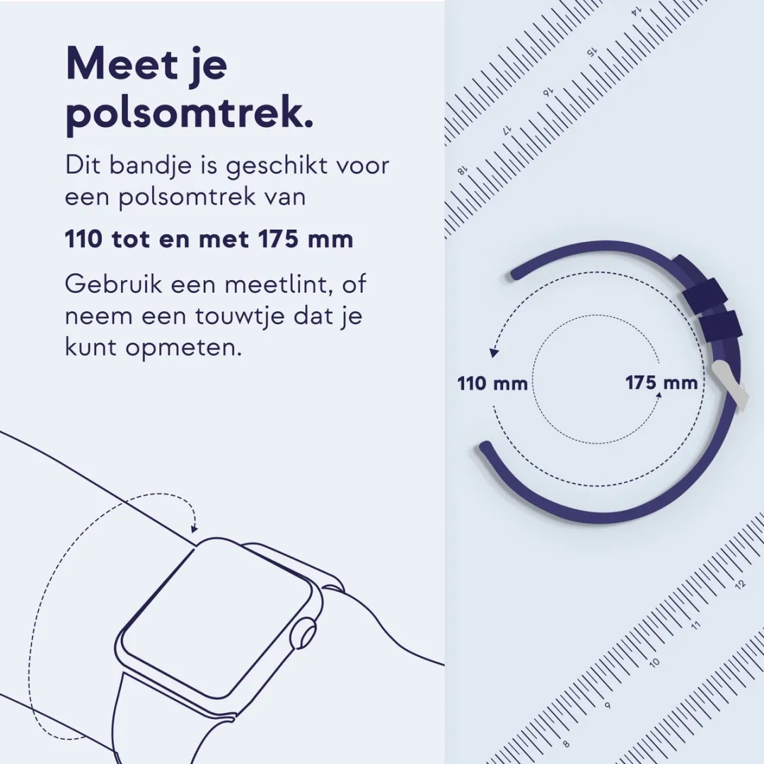 Garmin Siliconen Horlogeband 18mm - Grijs