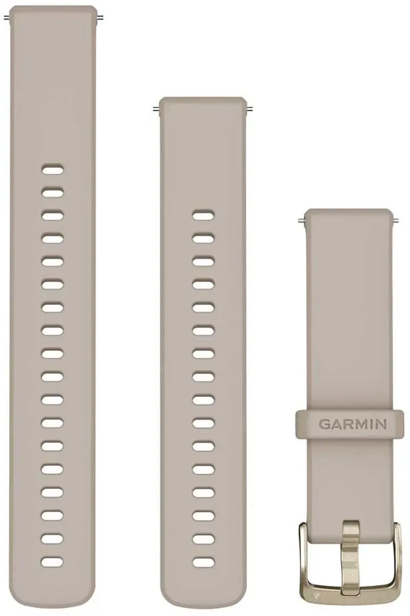 Garmin Siliconen Horlogeband 18mm - Grijs