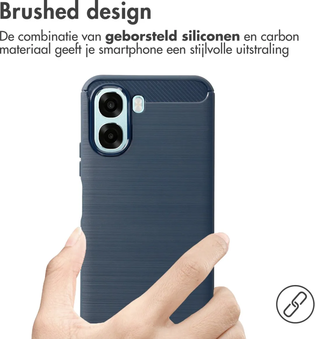 Imoshion Hoesje Oppo A6X 5G - Donkerblauw