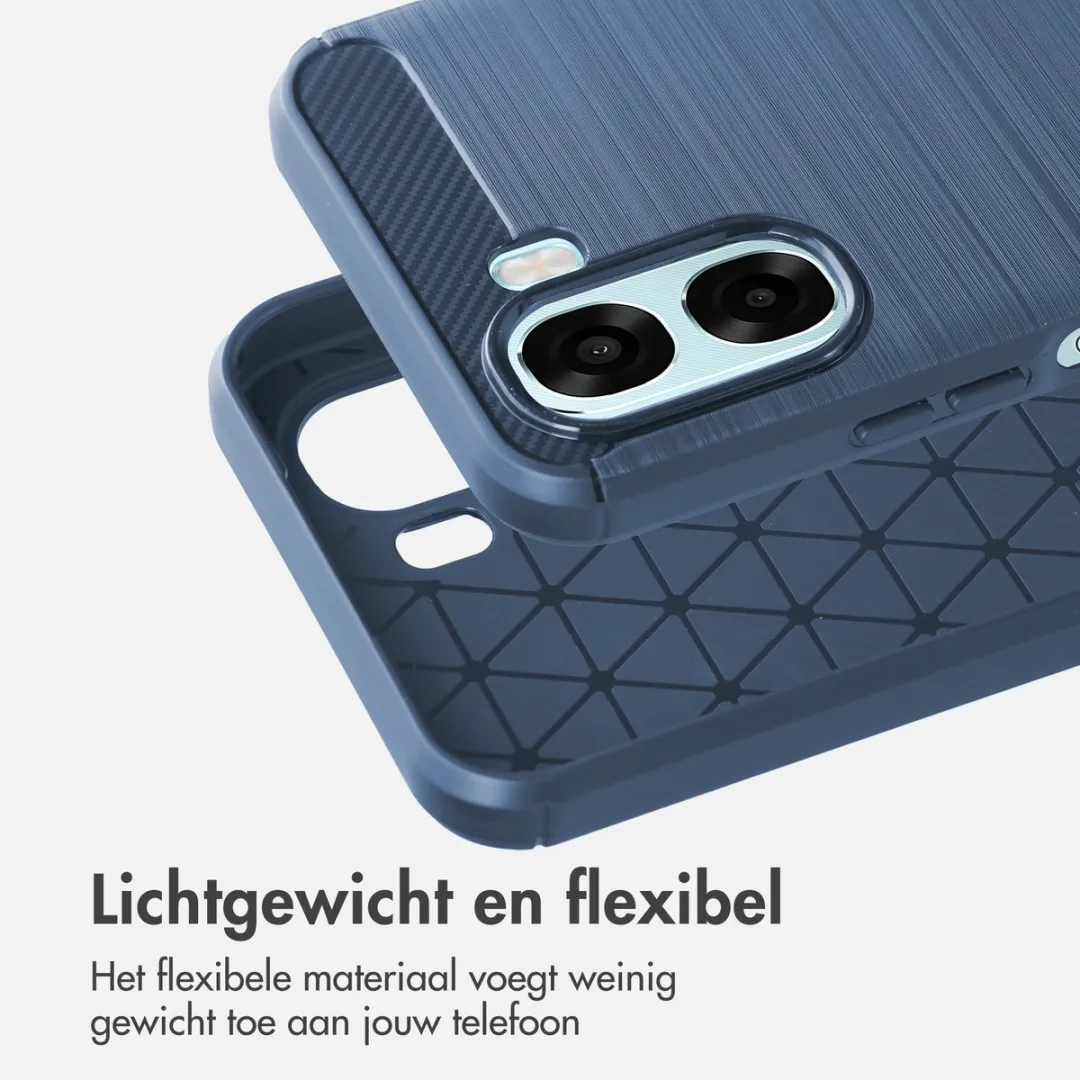 Imoshion Hoesje Oppo A6X 5G - Donkerblauw - afbeelding 6 van 6