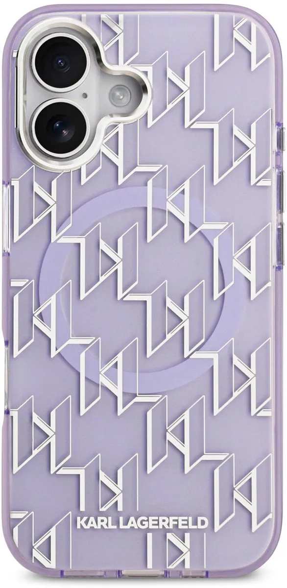 Karl Lagerfeld iPhone 17 Hoesje - Paars - MPN 3666339505639
