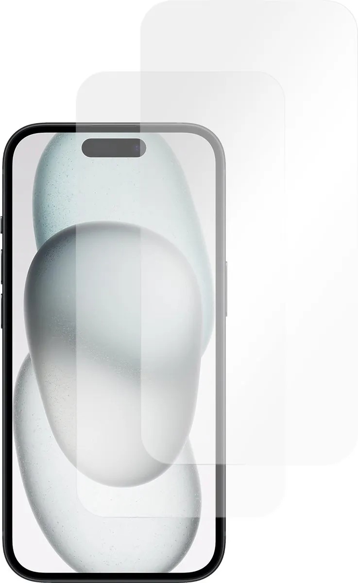 Just in Case iPhone 15 Screenprotector - 2 Stuks - afbeelding 6 van 6